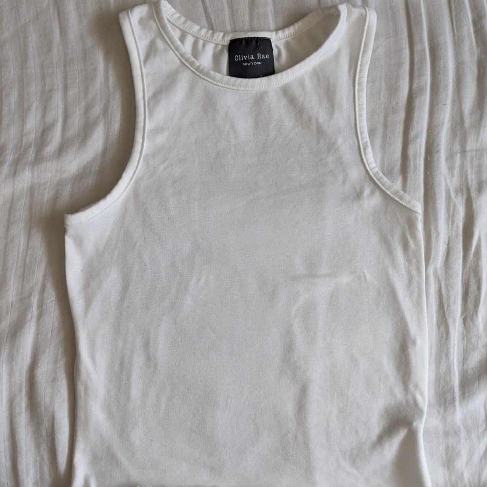 Olivia Rae Classic White Top